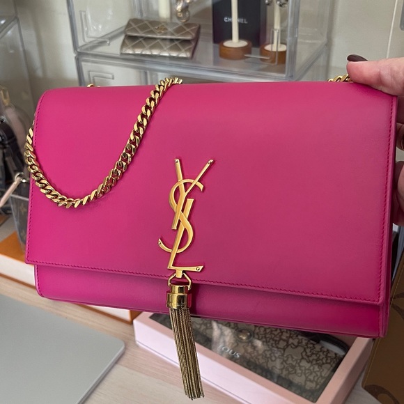 YSL Pink Leather Bag - Picture 14 of 14